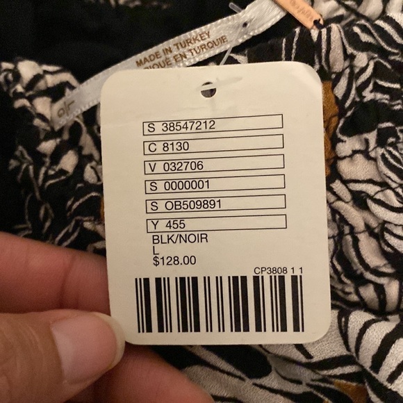 Free People Libby convertible dress black/Noir size large 👗 - Picture 8 of 12